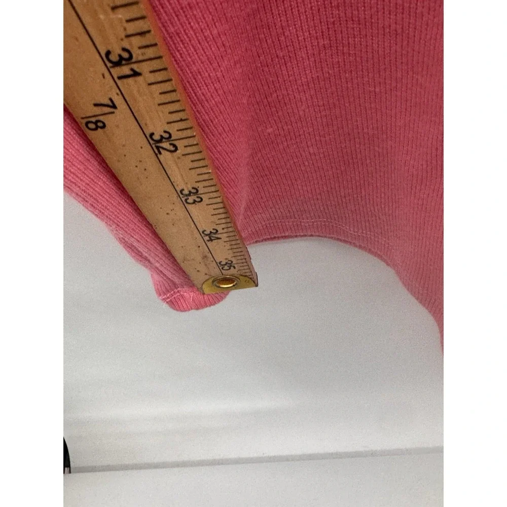 Fashion nova Puff Long Sleeve T Shirt Dress Short Hot Pink Sz XL Barbiecore NWOT - Picture 6 of 11